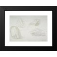 thumbnail image 2 of Alphonse Legros 14x11 Black Modern Framed Museum Art Print Titled - Studies of Hands (1880-1892), 2 of 5