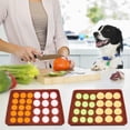 thumbnail image 5 of 6 PCS Silicone Dehydrator Sheets With Edge ,Nonstick Silicone Dehydrator Tray ,Reusable Silicone Baking Mat Dryer Mats with 1Pcs Spatula,High Temperature Resistance,for Fruits Meat Vegetables Herbs, 5 of 9