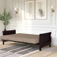 thumbnail image 3 of DHP Lexi 6 Inch Quilted Thermobonded Futon Mattress Full Size in Tan, 3 of 11