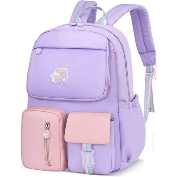 School Bag Backpack For Girls Boys Big Capacity Primary Middle High School Rucksack Bag Children Casual Daypack For Teen Girl Boys (blue)