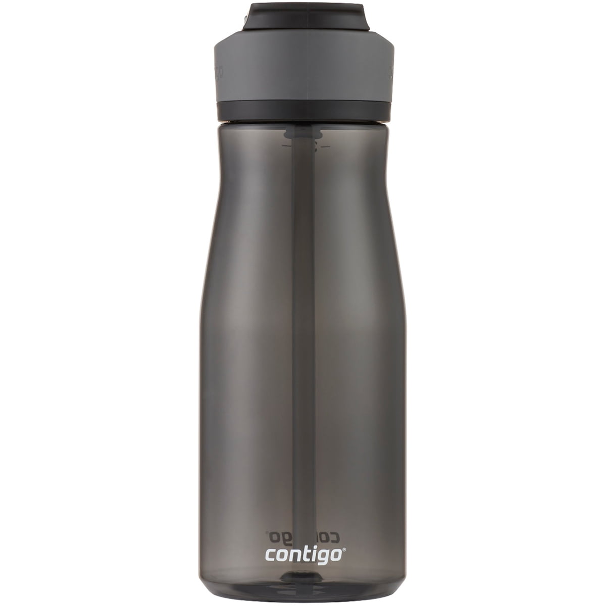 Contigo Ashland 32 oz Smoke and Brown Plastic Water Bottle with