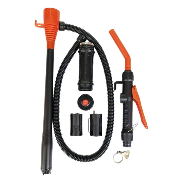Bomba manual de aceite y combustible controlable, fácil de instalar, diferencial, fluido de aceite Naranja