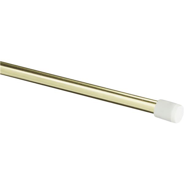 L Off White Kenney  Round Tension Rod  48 in 