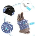 thumbnail image 4 of Rabbit Harness Leash, Adjustable Bunny Harness Leash Cute Vest Harness for Rabbit Ferret Bunny Kitten Guinea Pig Walking, 4 of 7
