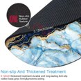 thumbnail image 3 of SURJDE Blue Cracked Marble Mouse Pad, Non-Slip Rubber Base Marble Mousepad for Computer, Gold Beautiful Round Mouse Pads for Laptop & Desktop, 7.9 x 7.9 Inch, 3 of 6