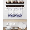 thumbnail image 3 of Purple Blooms Floral Kitchen Dish Towels for Drying Dishes Set of 4, Farmhouse Spring Flowers Botanical Waffle Weave Microfiber Hand Tea Bathroom Towels Quick Dry & Absorbent Towel 15.7x23.6, 3 of 7