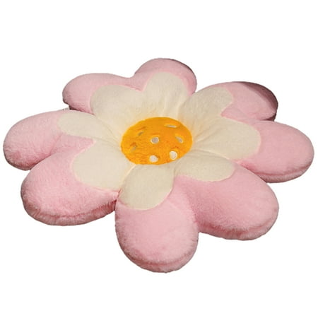 

JANGSLNG Chair Cushion Flower Shape Anti-slip PP Cotton Strong Flexibility Seat Cushion Pad for Home