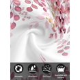 thumbnail image 7 of Pink Eucalyptus Leaves Cloth Napkins Set of 6 Reusable Dinner Napkins, Summer Botanical Watercolor Cocktail Napkin Washable Table Napkins for Wedding/Holiday Party/Baby Shower 20"x20", 7 of 7