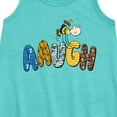 thumbnail image 2 of Peanuts - Aaugh Pattern Charlie Brown - Toddler and Youth Girls A-line Dress, 2 of 5
