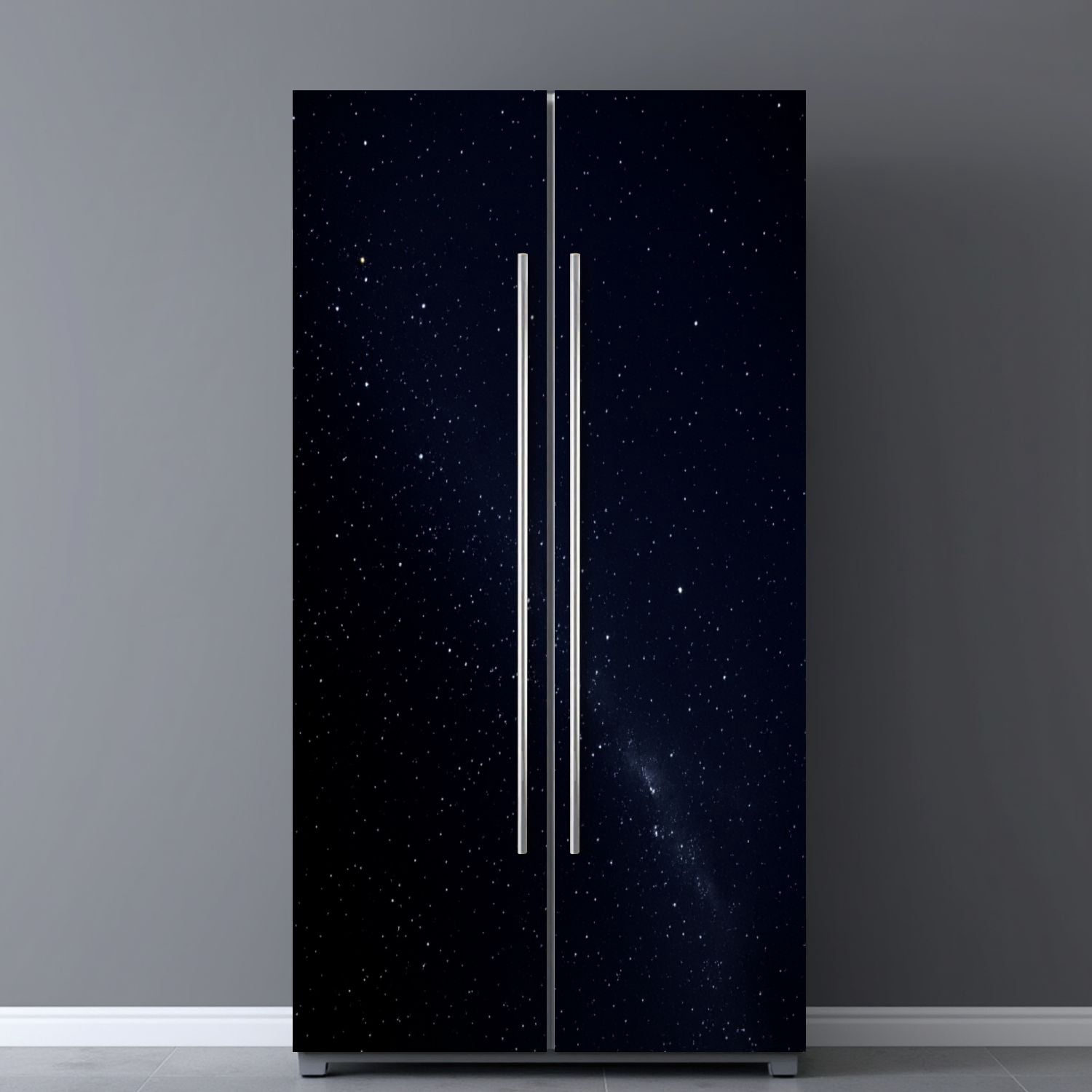 Self Adhesive Vinyl Refrigerator Wrap Set Very sky Door Mural Removable Fridge Sticker Peel and Stick&nbsp;Full Door Cover Decal Kitchen Bar Decor
