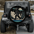 thumbnail image 2 of Lotusprinthandmade Bigfoot Funny Bigfoot Lover Spare Tire Cover With Backup Camera Hole 6 Sizes (29 in.), 2 of 7