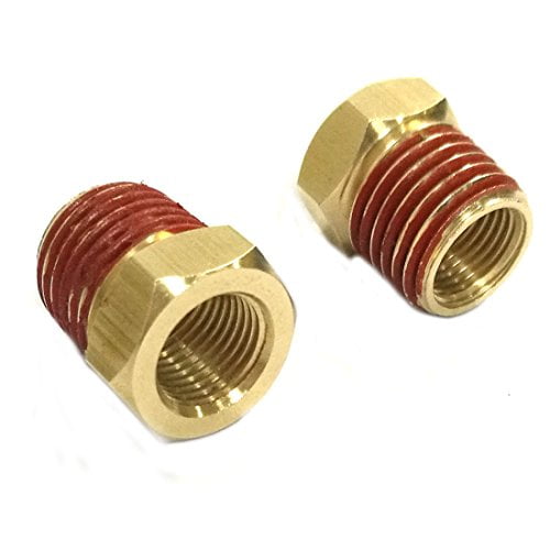 1/8" Female BSP to 1/4" Male NPT, Connector Fitting Conversion Adapter