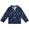 thumbnail image 3 of Quad Seven Boys Flannel Fleece Pajamas - 4 Piece Long Sleeve Button Down Sleepwear Set (Sizes: 8-14), 3 of 7