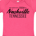 thumbnail image 4 of Inktastic From Nashville, Tennessee- State Capital Distressed Text Boys or Girls Baby Bodysuit, 4 of 5