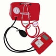 thumbnail image 1 of Kit Baumanometro con Estetoscopio Doble  Rojo Home Care dmh2600roj con Estetoscopio Doble  Rojo, 1 of 2