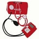 thumbnail image 1 of Kit Baumanometro con Estetoscopio Doble  Rojo Home Care dmh2600roj con Estetoscopio Doble  Rojo, 1 of 2