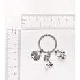 thumbnail image 2 of Beach themed keychain. Includes Seashell, Beach Chair with Sun Umbrella, and Sand Bucket with Shovel., 2 of 2