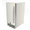 thumbnail image 2 of Whynter 62 Can 1 Shelf Lockable Beverage Refrigerator, Stainless Steel, 2 of 11