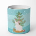 thumbnail image 4 of Carolines Treasures CK4808CDL 3.75 x 3.25 in. Unisex Turkish Van Cat Merry Christmas 10 oz Decorative Soy Candle, 4 of 5