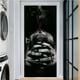 thumbnail image 3 of Papel Pintado De Terror 3D Pegatina De Puerta Negra Autoadhesiva Impermeable Mural De Terror Calcomanía De Pared De Pvc Para Decoración De Halloween Decoración De Fiesta Cateissary HA013114-00, 3 of 7