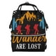 thumbnail image 1 of Fotbe Not All Who Wander Are Lost Hiking Mochila Maternidad - Lona de Sarga Impermeable, Mochila de Pañales de Gran Capacidad con Múltiples Bolsillos y Correas Ajustables, 1 of 6