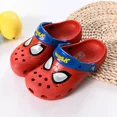 thumbnail image 1 of Sandalias Miniso con dibujos animados, zapatillas rojas para niños y niñas, zapatos casuales de playa, transpirables, de gelatina, para jardín, zapatos de playa de EVA ahuecados, regalo para niños, 1 of 5