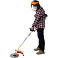 thumbnail image 4 of iRerts 10 in 1 Grass Trimmer, 52CC 2-Cycle Gas Powered Weed Eater with Gas Pole Saw, Hedge Trimmer, Grass Trimmer and Brush Cutter, String Trimmer for Grass Garden Yard Care, Orange/Black, 4 of 10