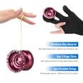 thumbnail image 2 of Lot de 2 Balles Yo-Yo Professionnelles en Alliage d'Aluminium, YoYo Réactif avec Roulement Non Réactif pour Professionnels, 2 of 8