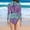 Purple, variant on Women's Beach Vacation 3D Digital Print Fish Scale Long Sleeve One-Piece Swimsuit High Stretch Quick-Dry Beach Swimwear Purple M