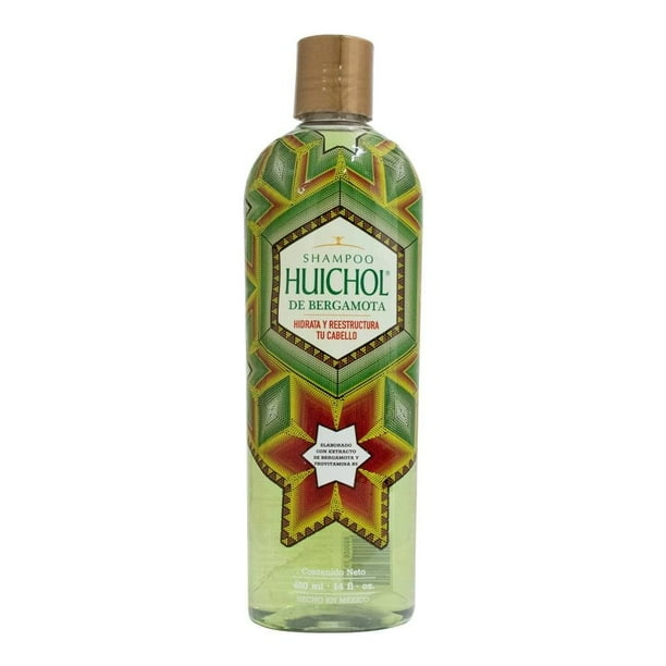 Shampoo Huichol bergamota y pro vitamina B5 400 ml