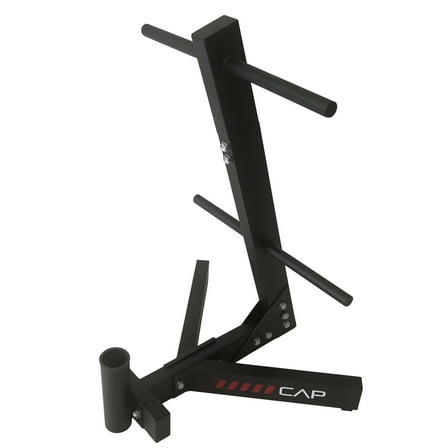 CAP Hybrid Olympic and Standard Weight Plate Storage Rack