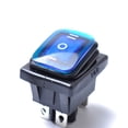 thumbnail image 3 of Blue 6 Pin Rocker Switch for Car Boat with Plastic and Metal Material Waterproof Protected against Dust and Water Jets 12V DC, 3 of 8