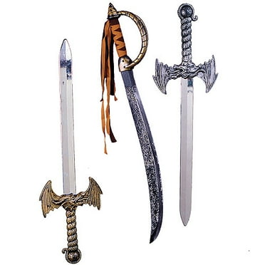 Plastic Pirate Sword, 1ct - Walmart.com