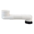 thumbnail image 3 of Universal Offset Toilet Flange Extension Drain Pipe, Bathroom Sink Toilet Flange Shifter for Plumbing Drainage Systems Tub Waste Repairing 30cm, 3 of 6