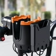 thumbnail image 3 of Xecvkr 2-in-1 Stroller Cup and Phone Holder Universal Adjustable Clamp 360° Rotation Compatible with Bikes Wheelchairs Scooters Walkers ABS Material 1 Pack, 3 of 4