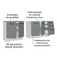 thumbnail image 4 of Kit Amario de Cocina 200cm Glamy Madesa BG, 4 of 5