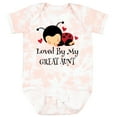 thumbnail image 3 of Inktastic Loved by My Great Aunt Boys or Girls Baby Bodysuit, 3 of 5