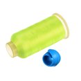 thumbnail image 3 of Unique Bargains Polyester Embroidery Thread Thread Spools Savers Kit, Fluorescent Green Blue, 3 of 6