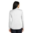 thumbnail image 2 of Sport Tek Women's PosiCharge Competitor 1/4-Zip Pullover, White, X-Large, 2 of 4