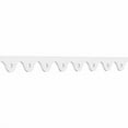 thumbnail image 2 of Ekena Millwork RUNP04X0625X48HAV 4 x 48 Po Pas 0,62 Po Havana Architecture Grade PVC Course Garniture, 2 of 4
