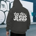 thumbnail image 4 of Christian Hoodies for Men 2025 Love Like Jesus Hoodie Hooded Sweatshirt with Pockets Pullover Hoodie Mens Hoodies, 4 of 7