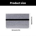 thumbnail image 3 of Travel Case Bag Tablets Felt Carrying Case For Kamvas 12 for M6 G12 Protective Sleeve Shock Resistant, 3 of 4