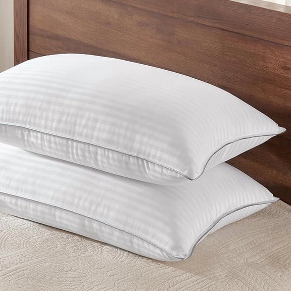 MY King Size Bed Pillow - 2 Pack Hotel Collection Super Soft Down Alternative Pillow for Sleeping, 20x36 Inches