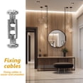 thumbnail image 4 of 10pcs Cable Clamp Wire Rope Cable Clamp Replacement Double Clamp Cable Fastener, 4 of 9