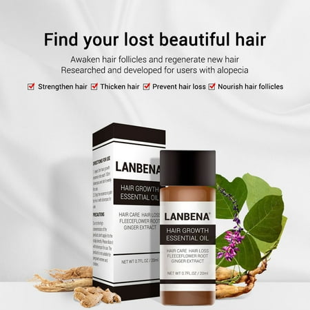 Yosoo Hair Growth Essence Lanbena Natural Hair Growth Essence Oil