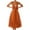 Orange Womens Summer Dress, variant on Sundresses for Women Casual Summer - Womens Spaghetti Strap Tulle Dress Sleeveless V Neck Backless High Waist Cocktail Party Midi Dresses with Belt