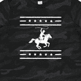 thumbnail image 4 of Inktastic Cowboy Silhouette Team Roping Rodeo Boys or Girls Toddler T-Shirt, 4 of 5