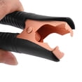 thumbnail image 3 of Plastic Coated Copper Plating Battery Alligator Clip Clamp Black Red 100A 2pcs, 3 of 3
