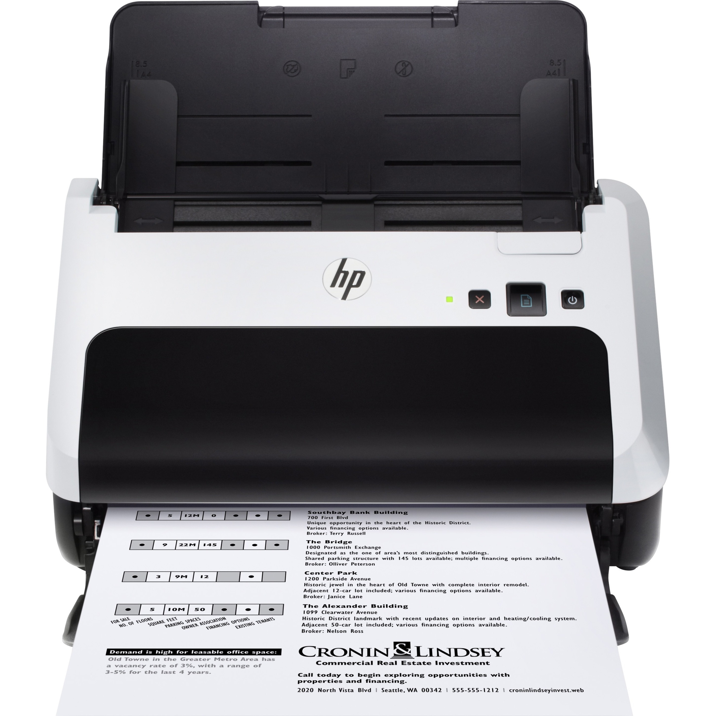 HP ScanJet Pro 3000 s3 Sheetfed Scanner, 600 dpi Optical - image 3 of 5