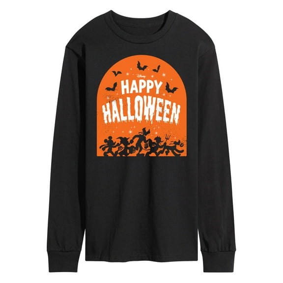 Mickey & Friends - Happy Halloween Tombstone - Men's Long Sleeve T-Shirt